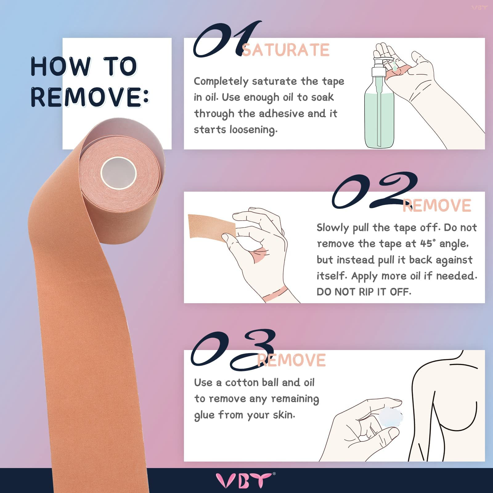 VBT Beige Super Kit-1 Breast Lift Tape, 10 Pairs of Bra Petals, 1 Pair of Nipple Covers, 36 PCS Double Sided Clothing Tape, A-G Cup, Standard