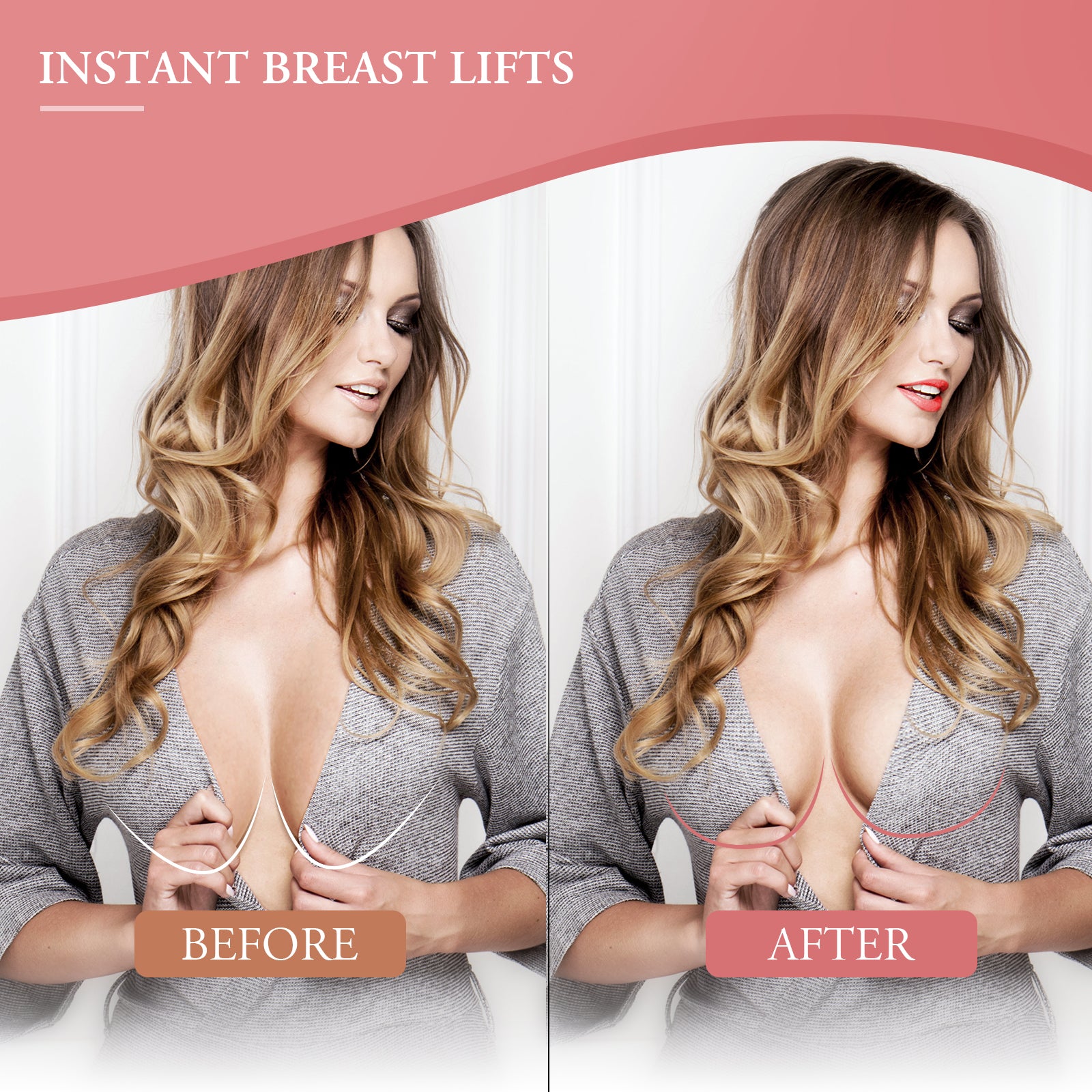 VBT Beige Boob Tape Kit- Breast Lift Tape & 2 Pcs Nipple Covers